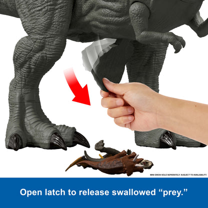 Jurassic World Rebirth Super Colossal Tyrannosaurus Rex Action Figure, T-Rex Dinosaur Movie Toy