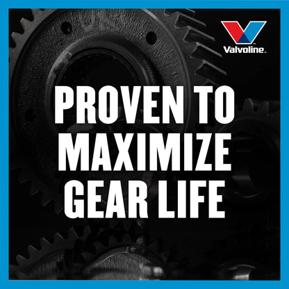 (3 pack) Valvoline FlexFill Advanced Full Synthetic 75W-90 Gear Oil 1 Quart Pouch