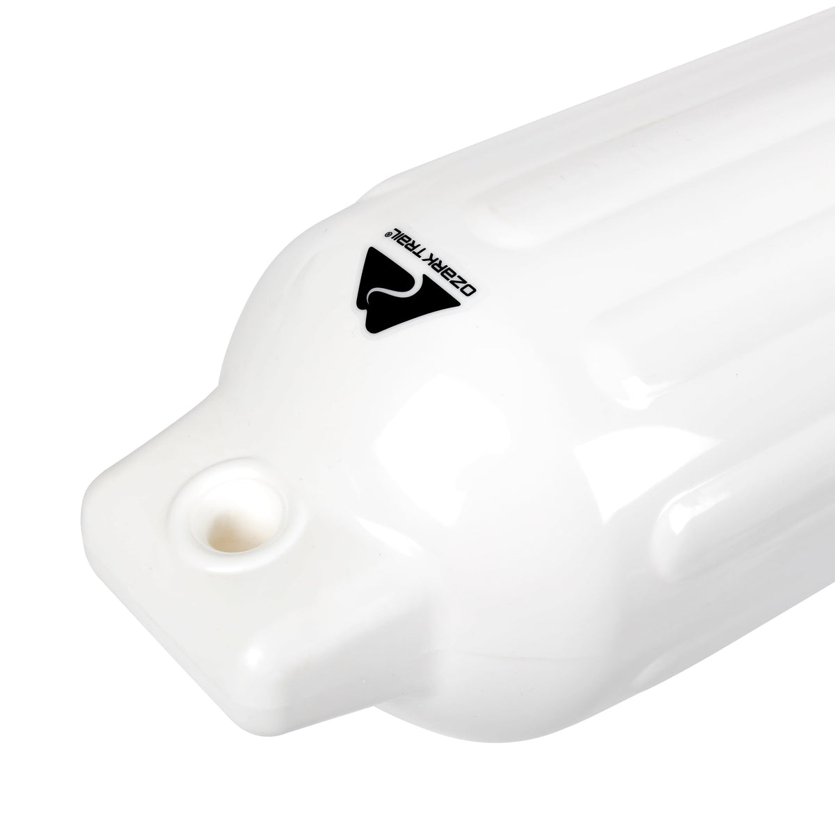 (2 pack) Ozark Trail 8.5" x 27" Inflatable Boat Bumper Marine Boat Fender, White