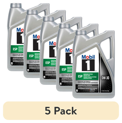 Mobil 1 ESP Full Synthetic Motor Oil 0W-30, 5 Quart