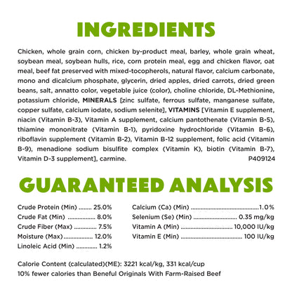 Purina Beneful Healthy Weight with Farm-Raised Chicken Natural Dog Food Dry Formula with Added Vitamins, Minerals and Nutrients, 36 lb Bag