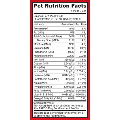 (2 pack) Milk Bone Crunchy Large Dog Treats, 10 Lb. Box, Original Beef Flavor