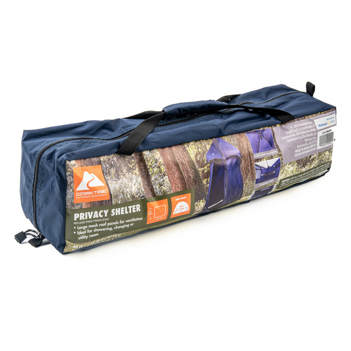Ozark Trail 1-Person Privacy Shelter Tent, Blue