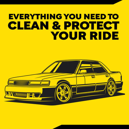 Meguiar's Complete Car Care Kit, Car Detailing Gift Set for Car Lovers, Men, Dads and Husbands