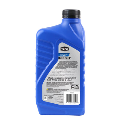 (4 pack) Super Tech Full Synthetic V-Twin Motorcycle Oil, SAE 20W-50, 1 Quart