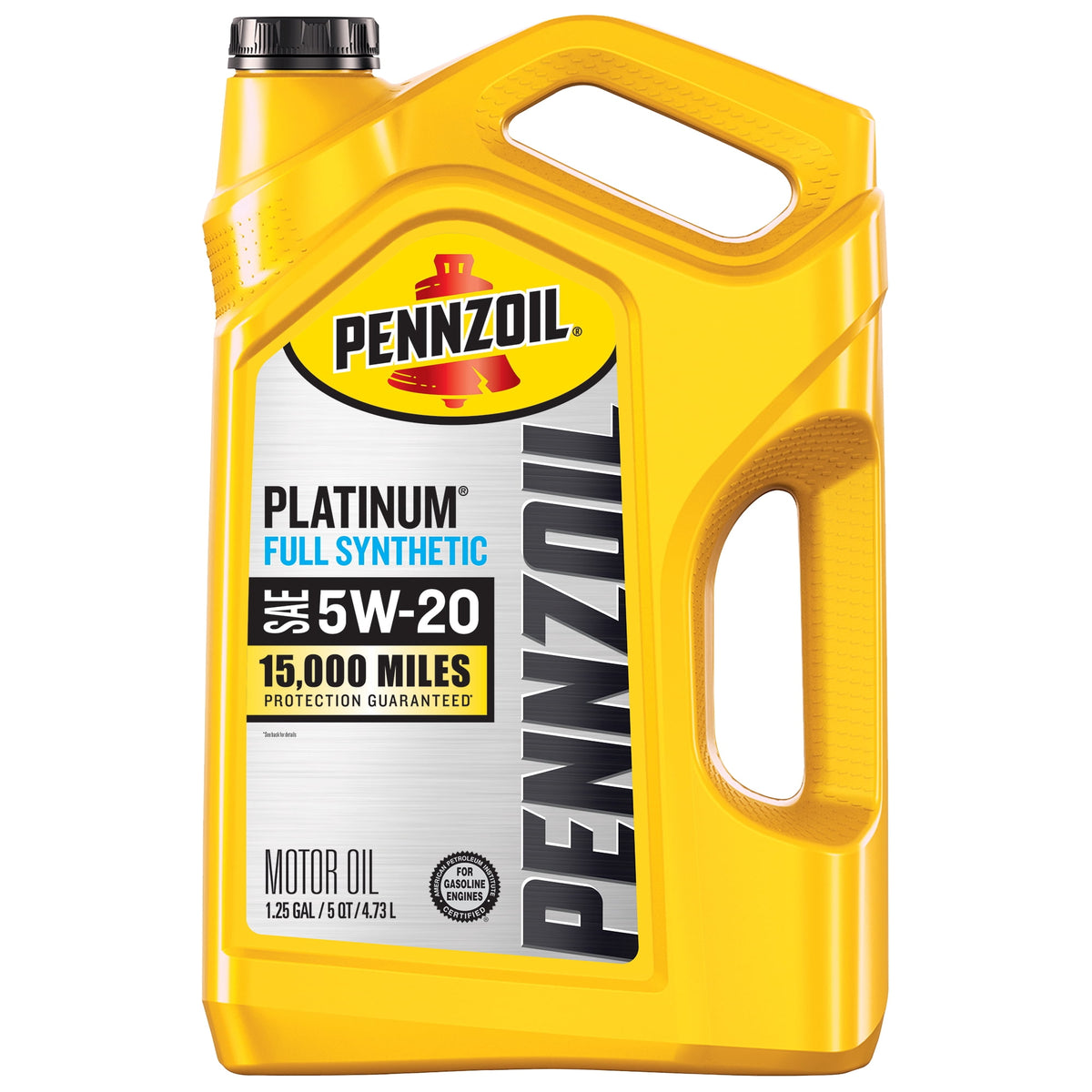 (2 pack) Pennzoil Platinum Full Synthetic 5W-20 Motor Oil, 5-Quart