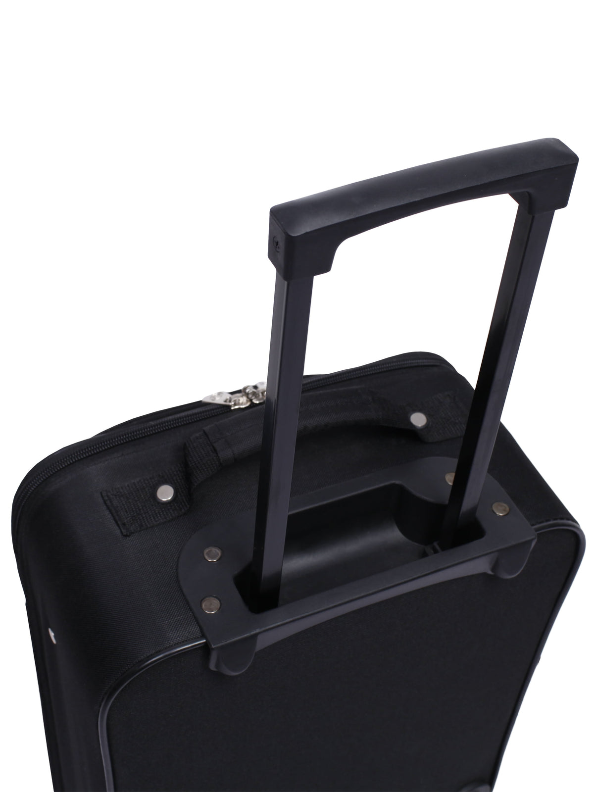 Protege 18 in Softside Pilot Case Carry-On Luggage, 2 Wheels, Black
