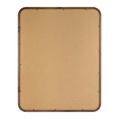 Mainstays Rounded Corner Poster Frame, 22 x 28, Fits 18 x 24 with Mat, Walnut Woodgrain