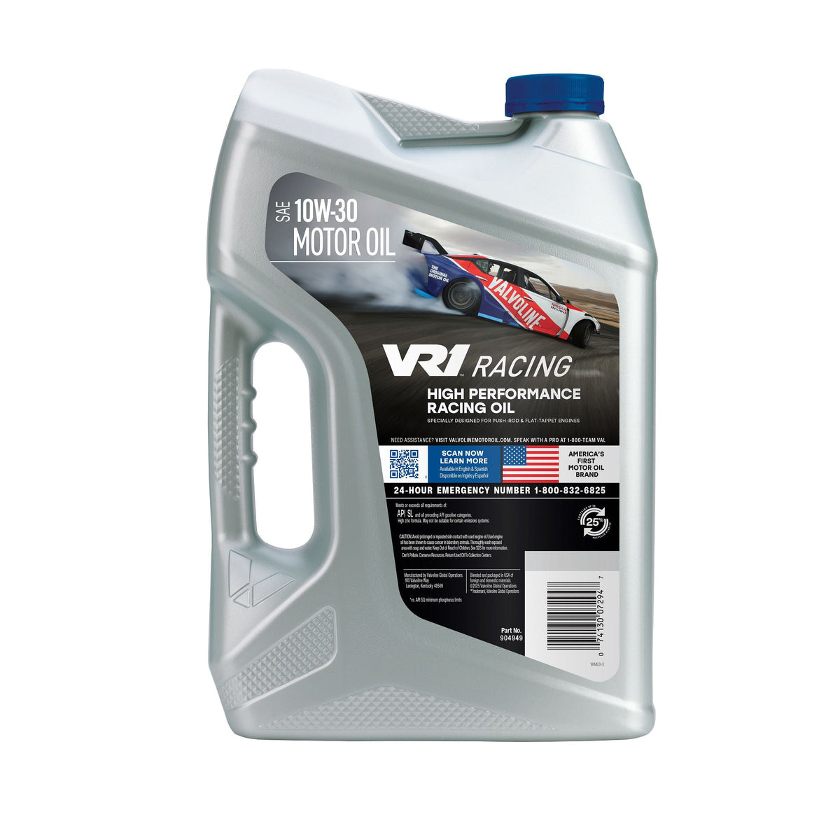 (2 pack) Valvoline VR1 Racing 10W-30 Motor Oil 5 QT