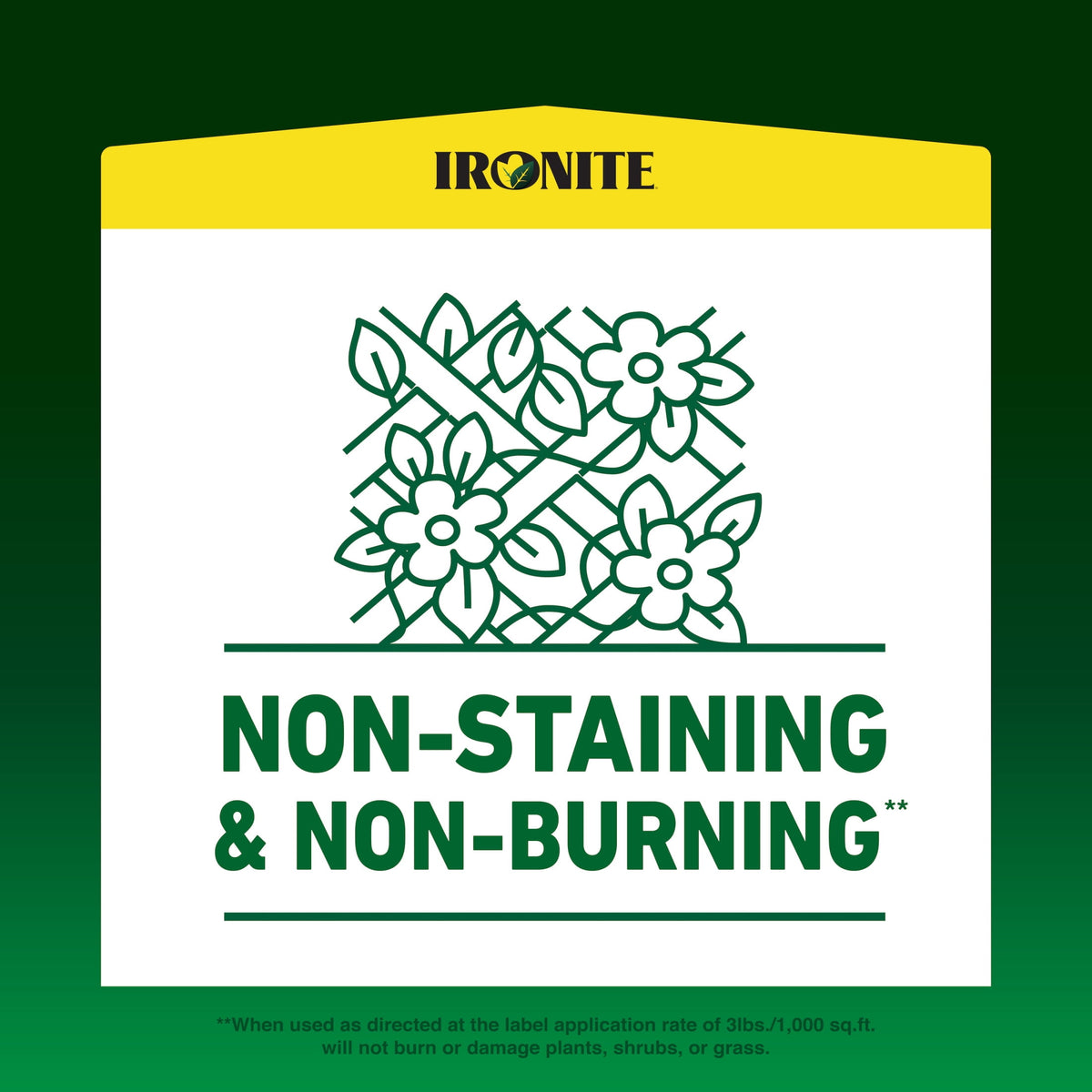 Ironite Mineral Supplement by Pennington, 1-0-0 Lawn Fertilizer, 30 lb.