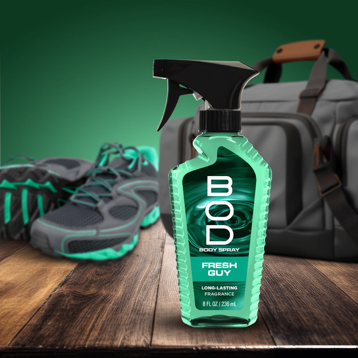 (3 pack) Bod Man Fragrance Body Spray, Fresh Guy, 8 fl oz