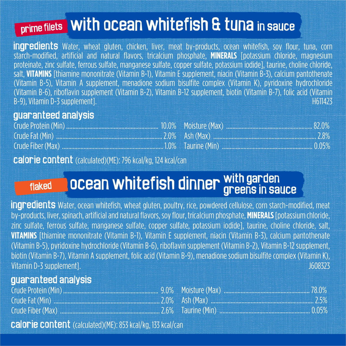 (2 pack) Purina Friskies Oceans of Delight Prime Filets & Flaked Wet Cat Food Variety Pack, 5.5 oz Cans (40 Pack)