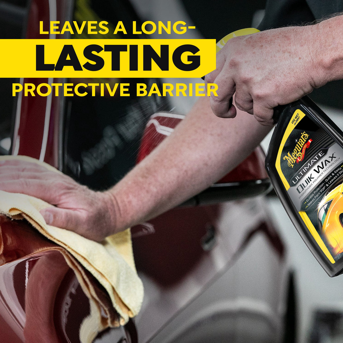 (4 pack) Meguiar's Ultimate Quik Wax, G200924, 24oz
