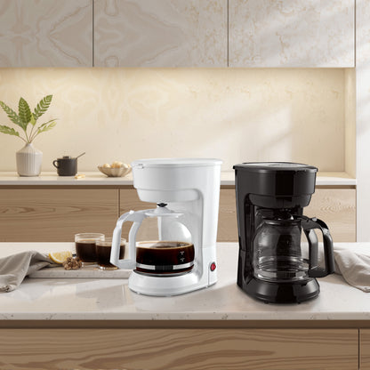 (2 pack) Mainstays 12-Cup Drip Coffee Maker, 1.8 L, White