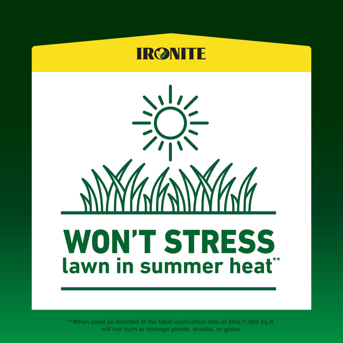 Ironite Mineral Supplement by Pennington, 1-0-0 Lawn Fertilizer, 30 lb.