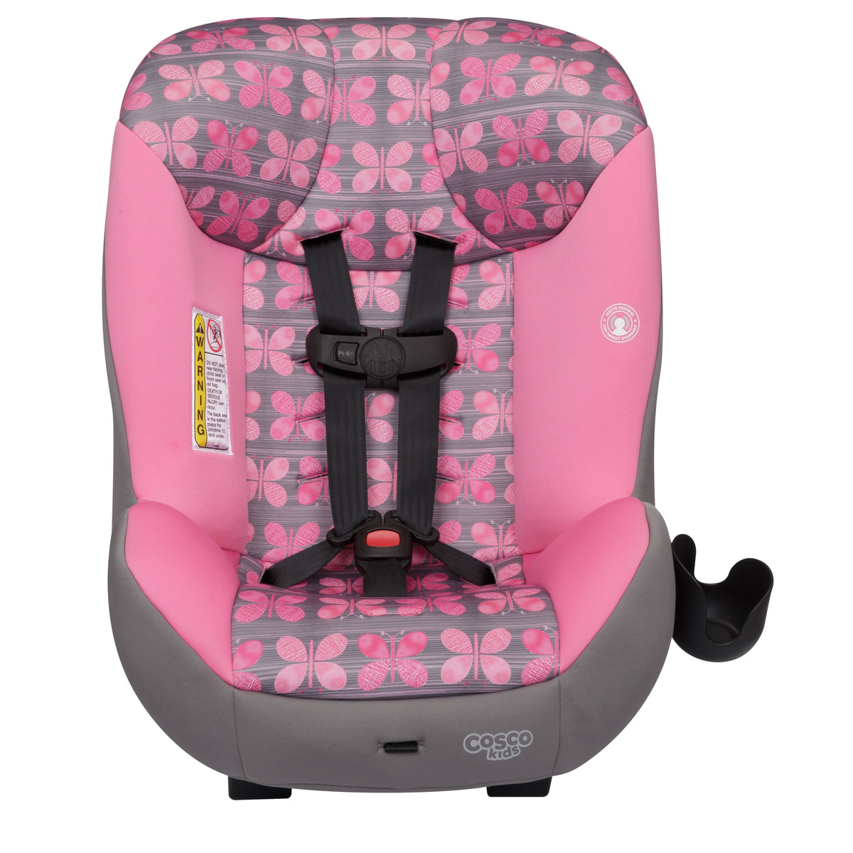 Cosco Kids Scenera Extend Infant & Toddler Car Seat, Convertible Car Seat, Pink Butterfly