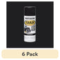 (6 pack) Black, Rust-Oleum Specialty Farm & Implement Gloss Spray Paint-280123, 12 oz