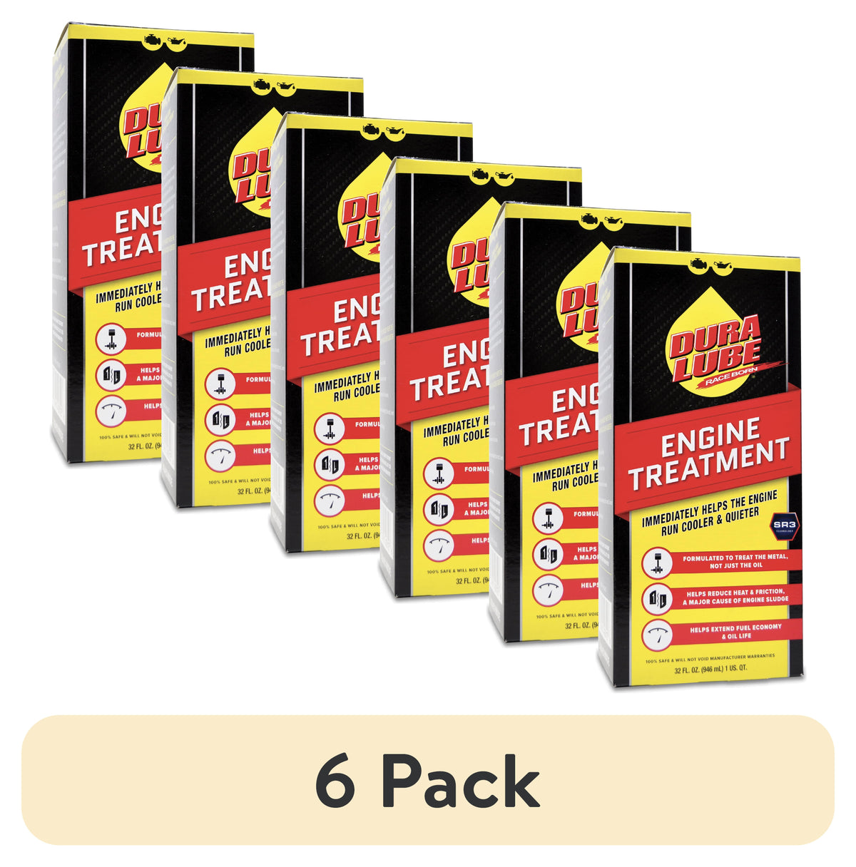 (2 pack) Dura Lube Engine Treatment, Automotive Oil Additive for Gas and Diesel Engines, 32 oz