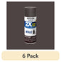 (6 pack) Aluminum, Rust-Oleum American Accents 2X Ultra Cover Metallic Spray Paint-327907, 12 oz