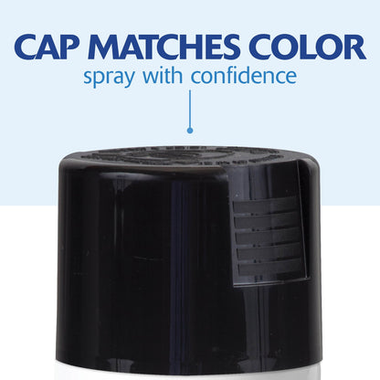 (6 pack) Black, Rust-Oleum American Accents 2X Ultra Cover Gloss Spray Paint-327870, 12 oz