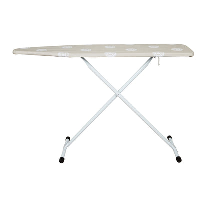 Mainstays T-Leg Ironing Board, 53 in x 14 in, Adjustable Height, Steel Frame, Cotton Cover