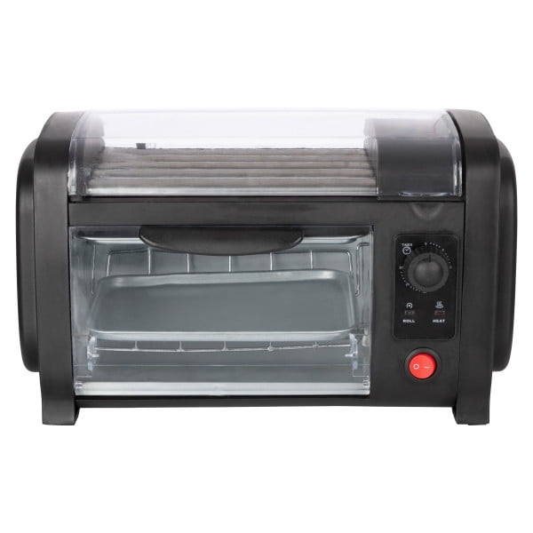 Great Northern Popcorn Hot Dog Toaster - Hot Dog Roller with Bun Warmer