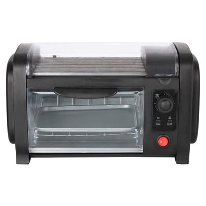 Great Northern Popcorn Hot Dog Toaster - Hot Dog Roller with Bun Warmer