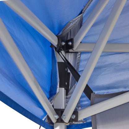 Ozark Trail 10x10 Ft Slant-Leg Canopy Accessory Pack with Screen and Shade, Gray
