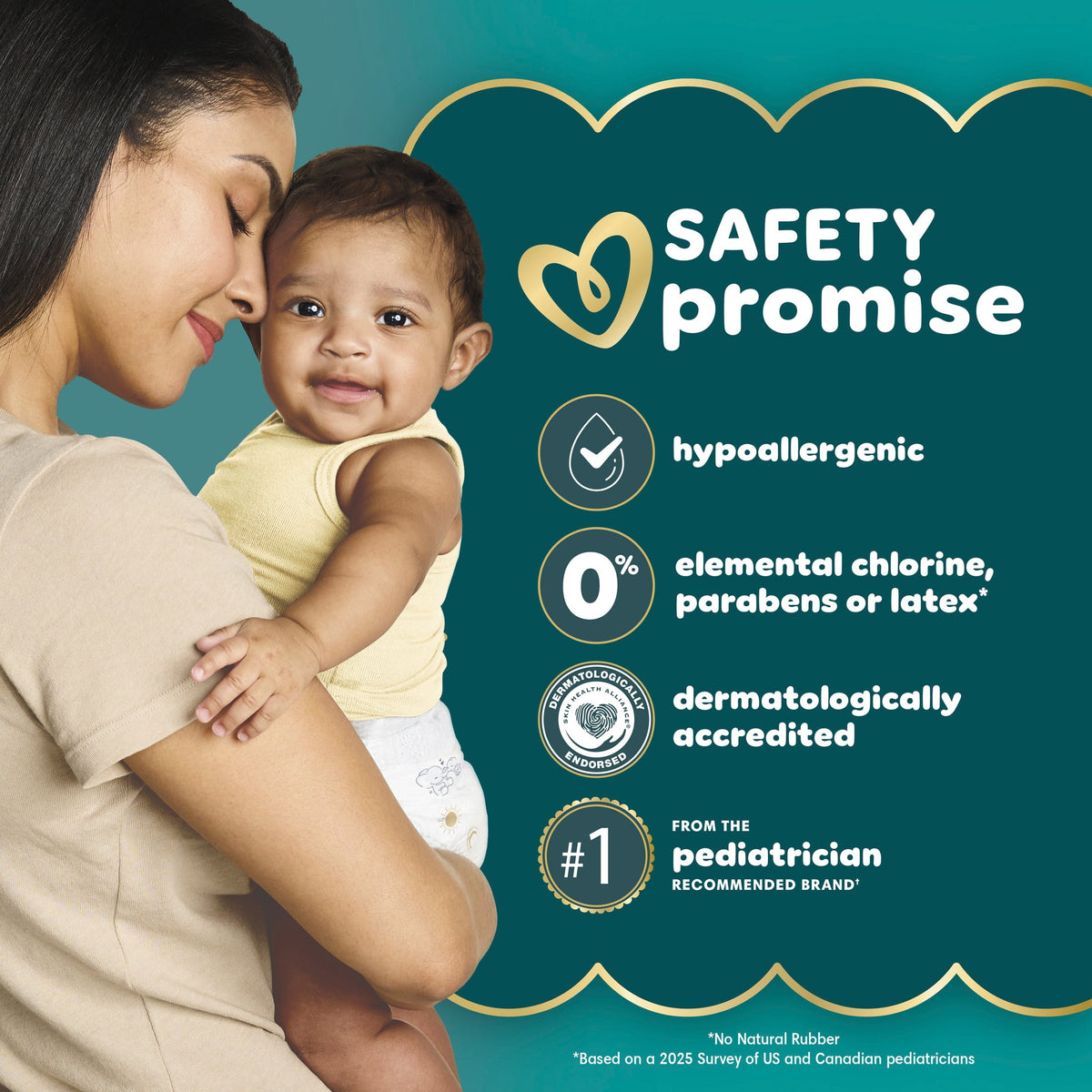 Pampers Swaddlers Fragrance Free Baby Diapers Size 6, 80 Count ( Select for More Options)