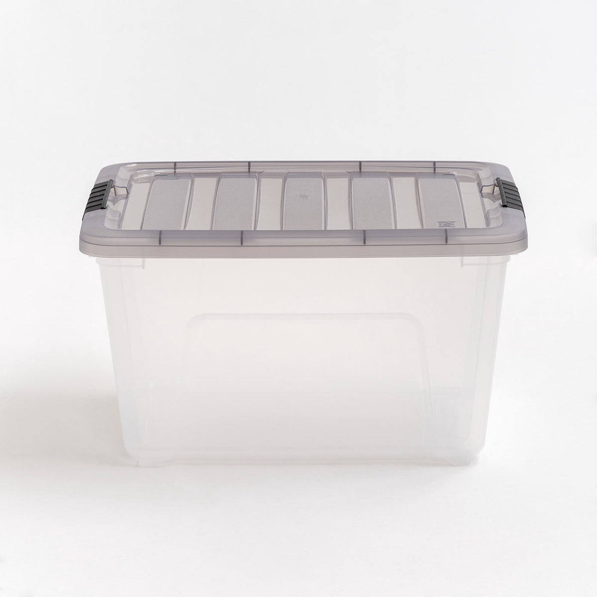 IRIS 32 Qt. Plastic Storage Bins with Lids, Stackable Storage Containers, Totes, 5 Pack