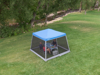 Ozark Trail 10x10 Ft Slant-Leg Canopy Accessory Pack with Screen and Shade, Gray