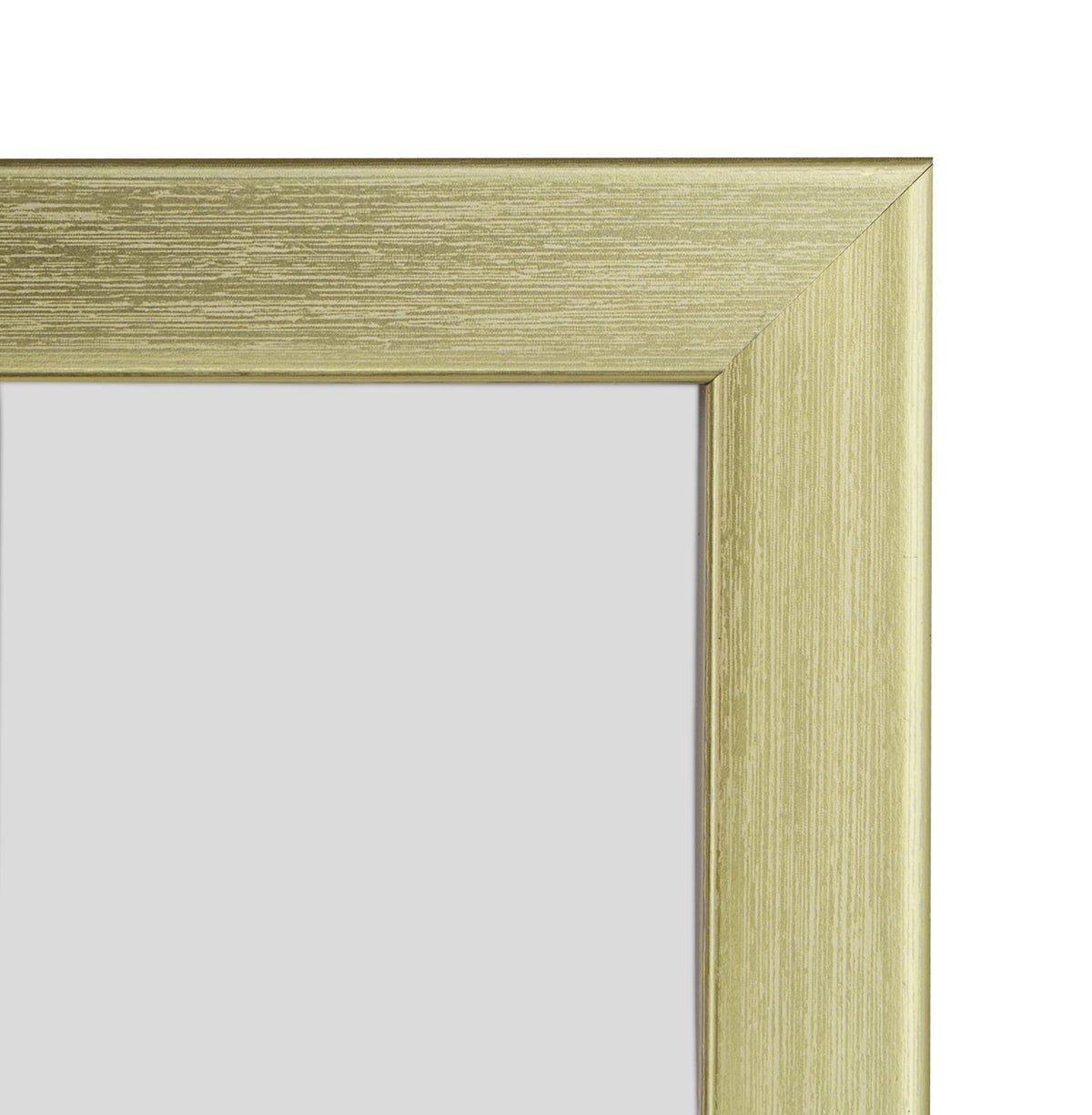 (2 pack) Mainstays 24 x 36 Gold Poster Frame, Thin Flat Profile