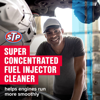 (6 pack) STP Super Concentrated Fuel Injector Cleaner 5.25 fl oz 2 Count Car Additive