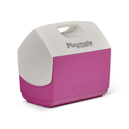Igloo 16 QT Playmate Elite Ice Chest Cooler, 30 Can Capacity, Pink