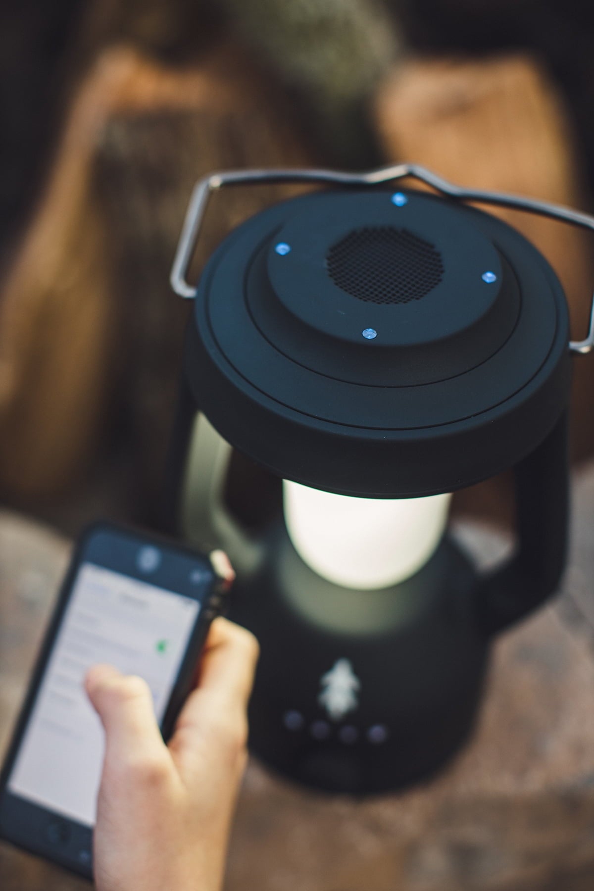 Swiss Tech Hangen Bluetooth Speaker and 1000 Lumen LED Lantern