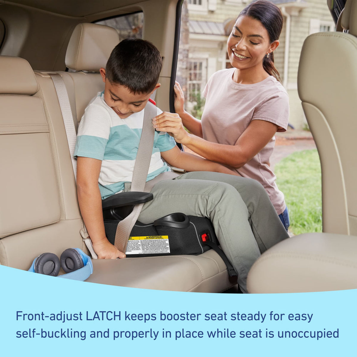 Graco TurboBooster LX Backless Booster with LATCH, Rio, Black