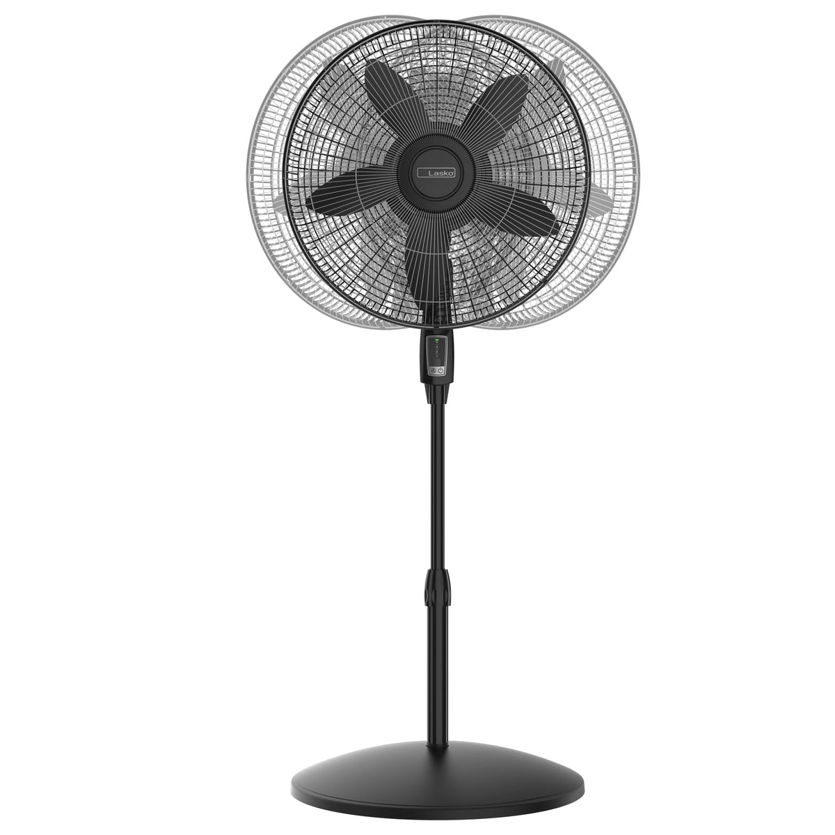 Lasko Cyclone Max 18" 4-Speed Oscillating, Remote, Adjustable Height Pedestal Fan S18605