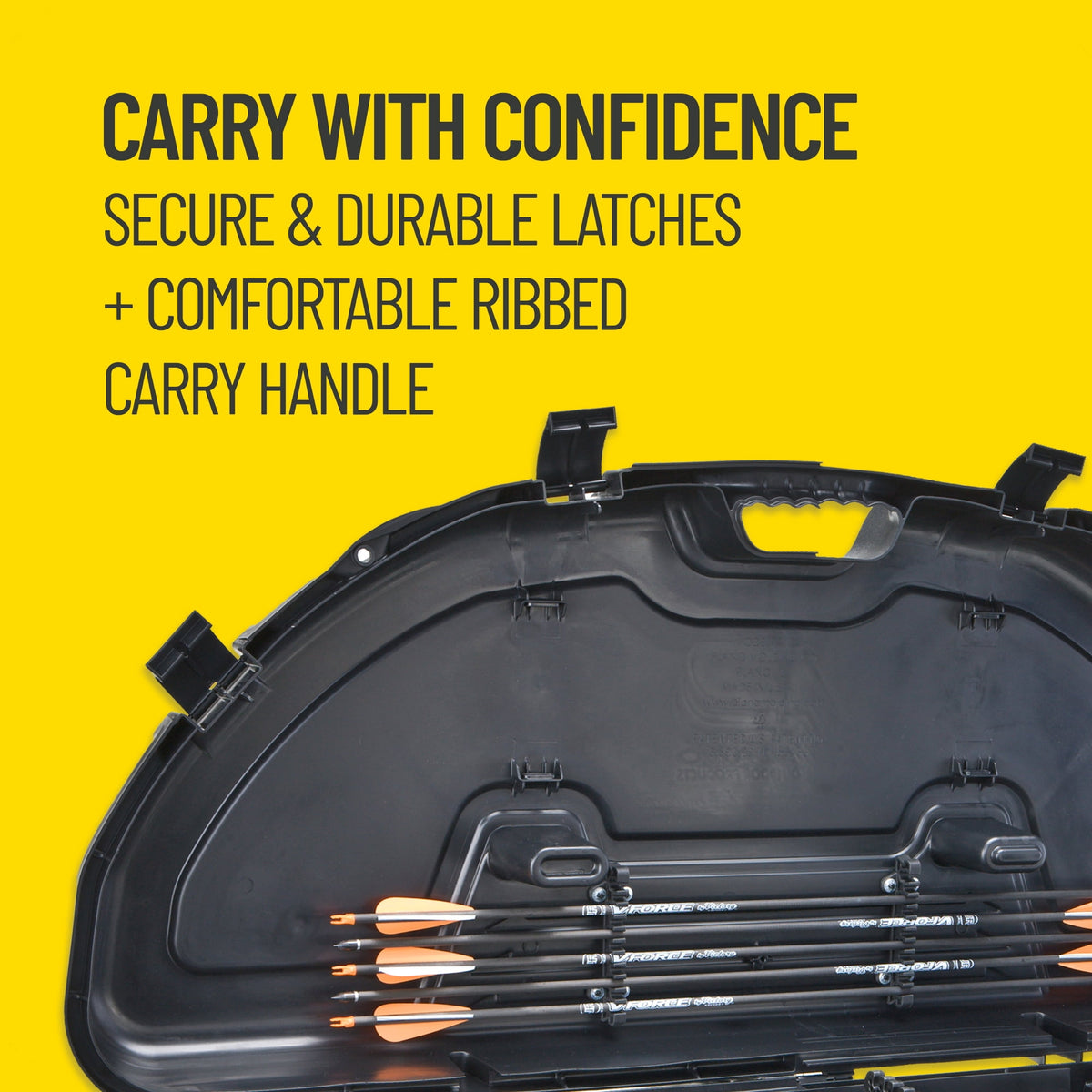 Plano Protector Compact and Lockable Bow Case, Black, Compact-Size