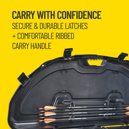 Plano Protector Compact and Lockable Bow Case, Black, Compact-Size