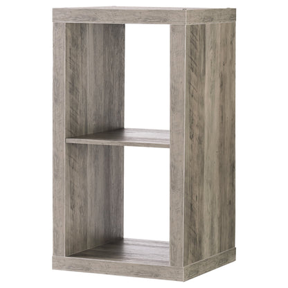 Better Homes & Gardens 2 Cube Storage Organizer, Rustic Gray