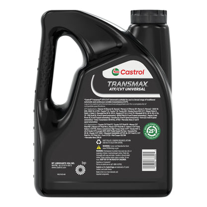(2 pack) Castrol Transmax ATF/CVT Universal Automatic Transmission Fluid, 1 Gallon