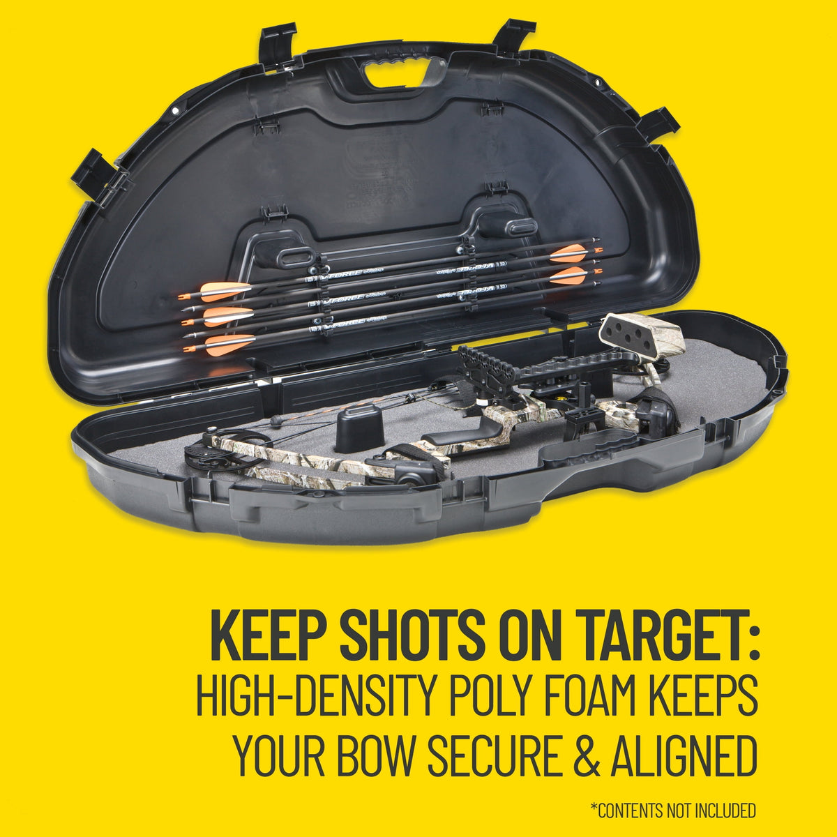 Plano Protector Compact and Lockable Bow Case, Black, Compact-Size