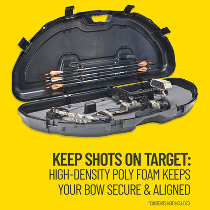 Plano Protector Compact and Lockable Bow Case, Black, Compact-Size