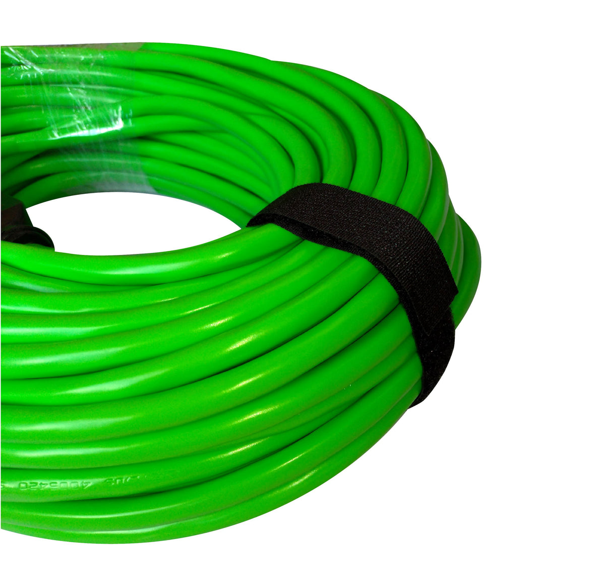 (2 pack) Hyper Tough 16 AWG 3-Conductor 100 ft Indoor/Outdoor High-Visibility Green Vinyl Extension Cord