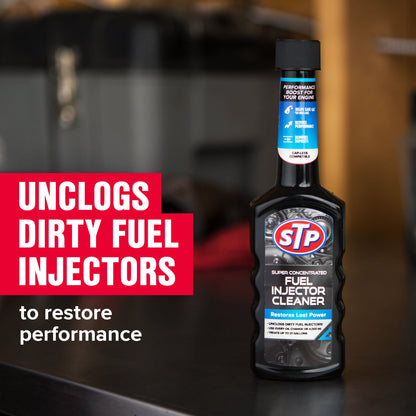 (6 pack) STP Super Concentrated Fuel Injector Cleaner 5.25 fl oz 2 Count Car Additive