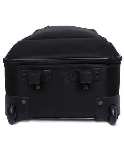 Protege 18 in Softside Pilot Case Carry-On Luggage, 2 Wheels, Black