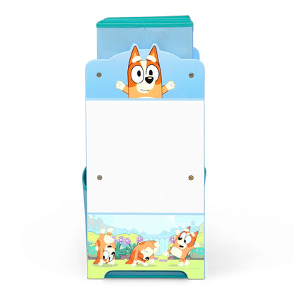 Bluey Design and Store 6 Bin Toy Storage Organizer by Delta Children