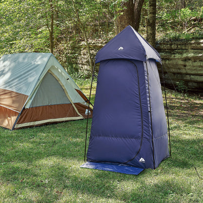 Ozark Trail 1-Person Privacy Shelter Tent, Blue