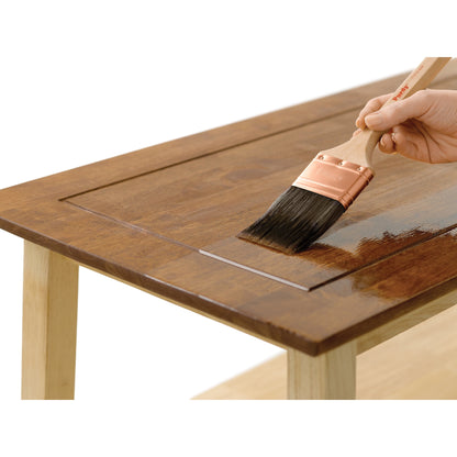 Minwax Water-Based Oil-Modified Polyurethane, Warm Satin, Clear, 1 Gallon