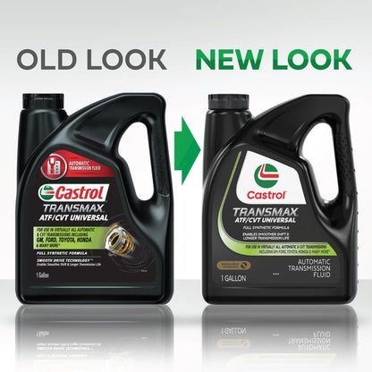 (2 pack) Castrol Transmax ATF/CVT Universal Automatic Transmission Fluid, 1 Gallon